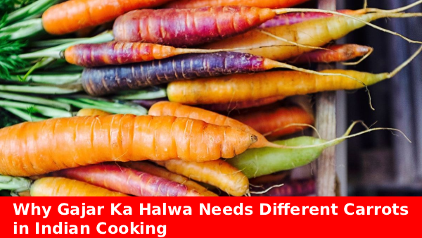 Why gajar ka halwa needs different carrots to achieve perfect sweetness and texture